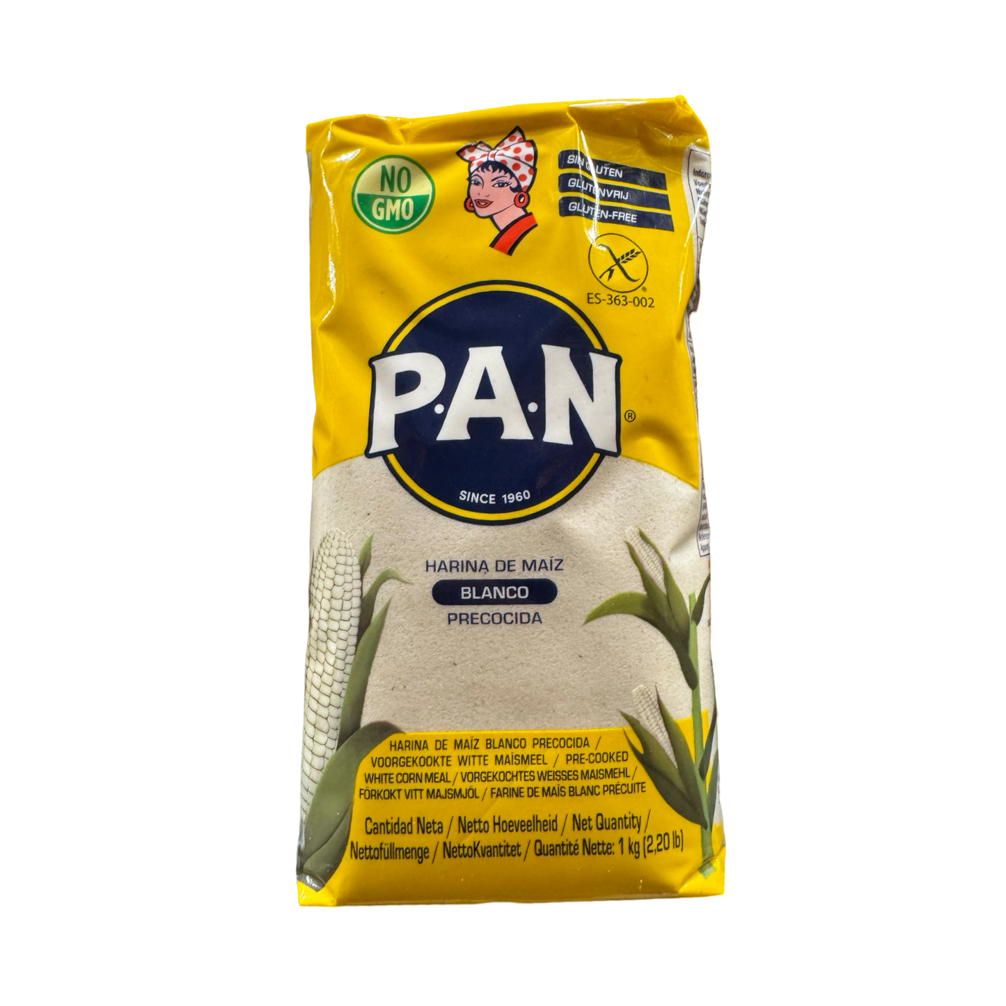 Pan White Maizmeal (Yellow Pack) 1kg