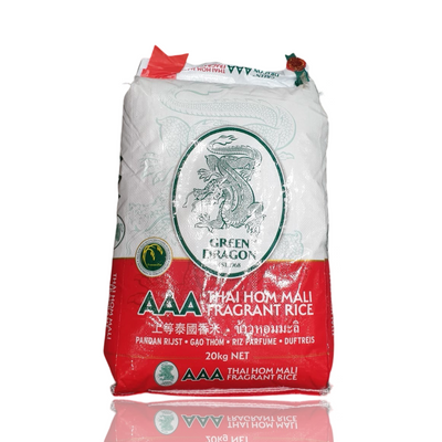 Green Dragon Thai Jasmine Rice 20kg