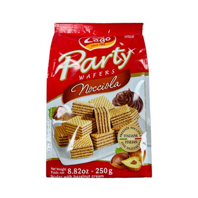 Lago Wafers Hazelnuts 250g