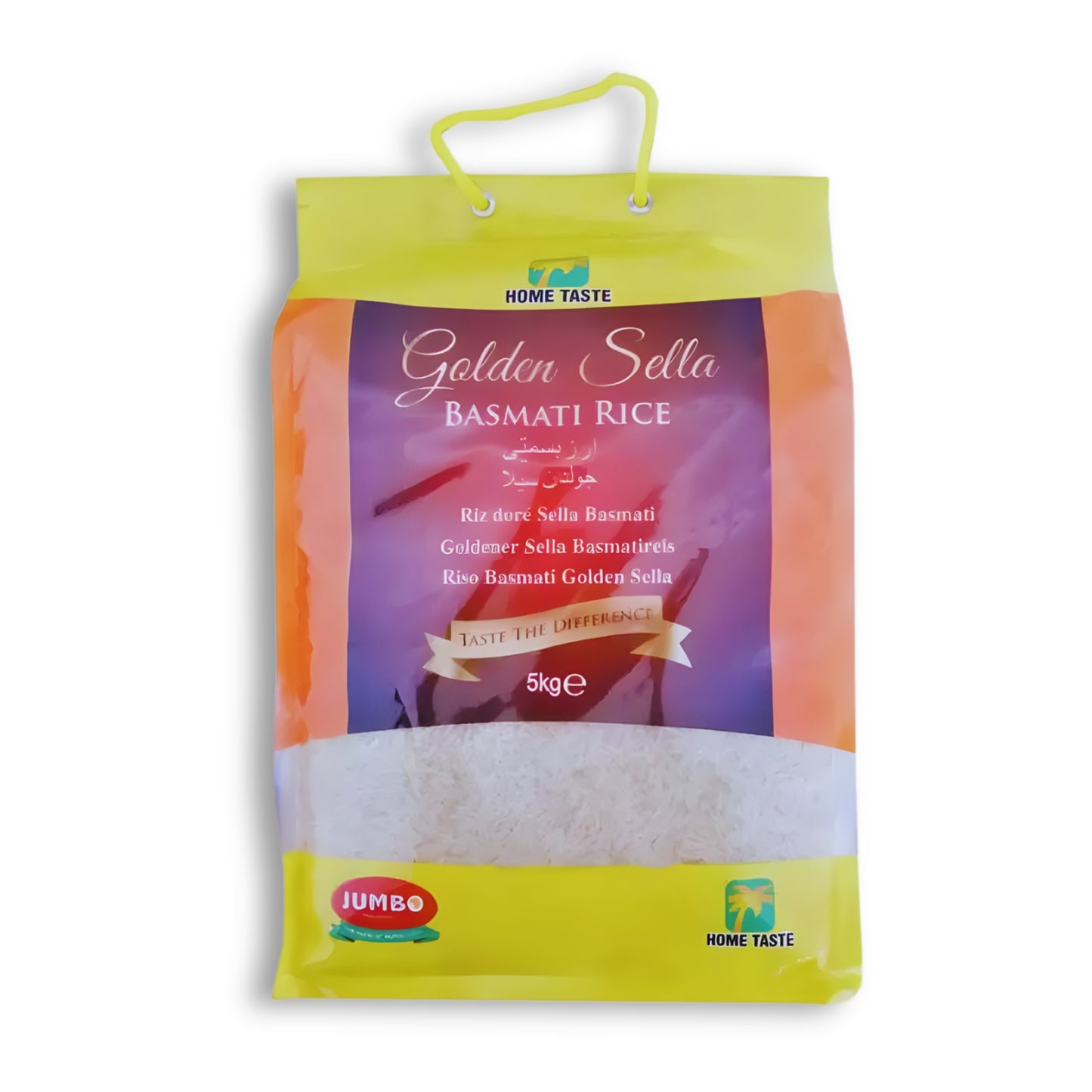 Home Taste Golden Sella Basmati Rice 5KG
