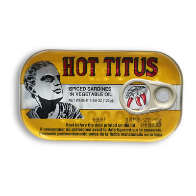 Titus Sardines Hot 3X125G