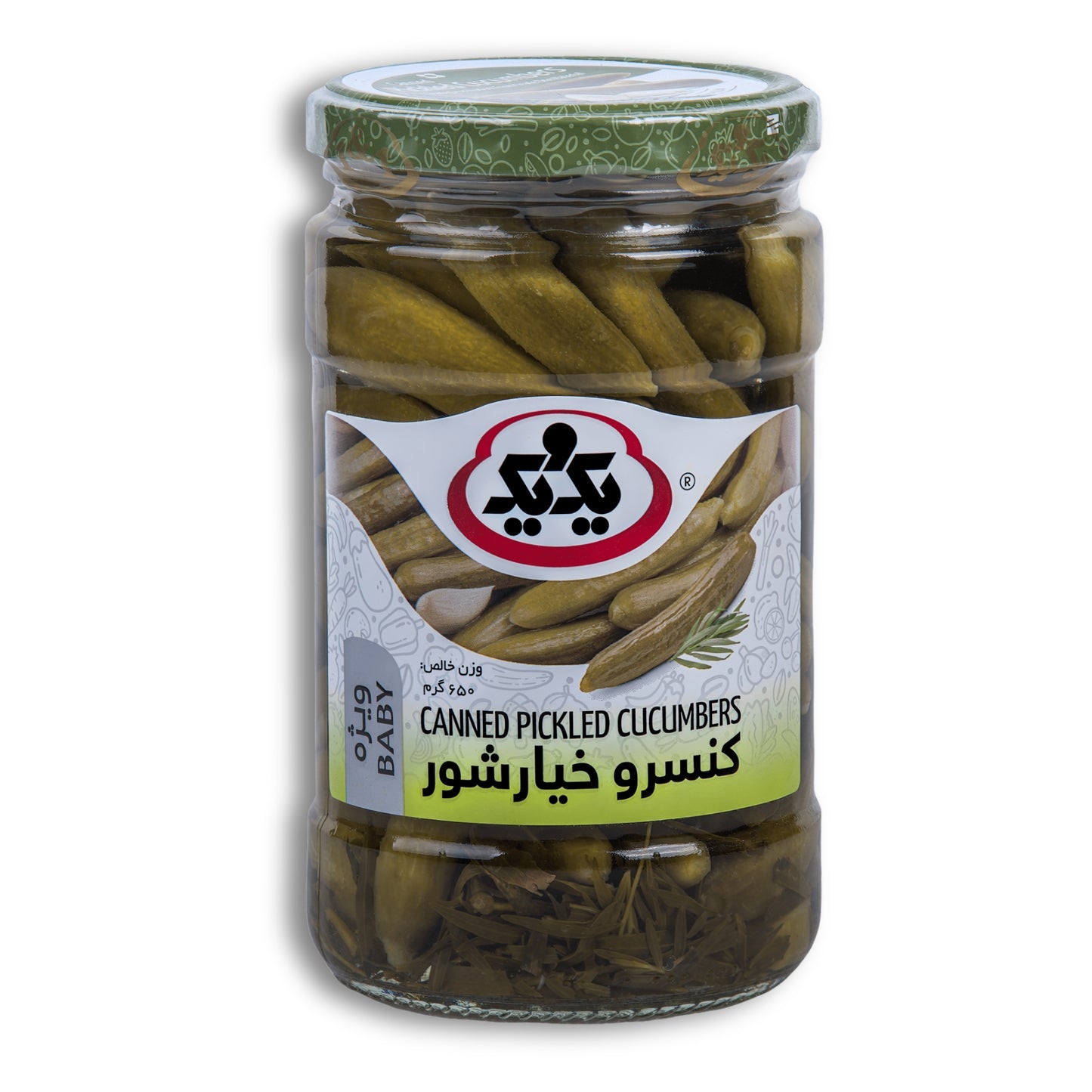 1&1 Pickle Baby Cucumber 800g