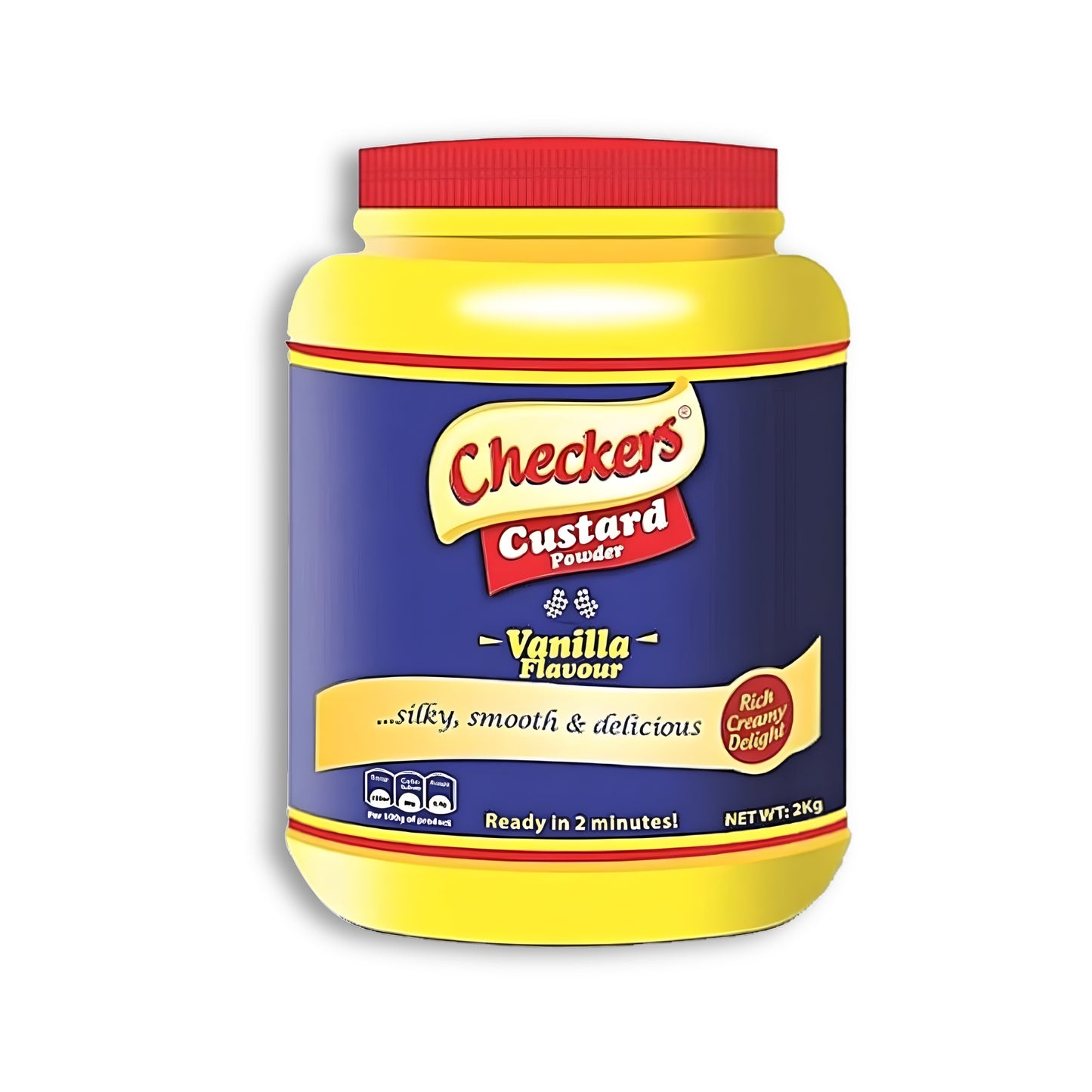 Checkers Custard Powder Vanilla/Milk 2kg