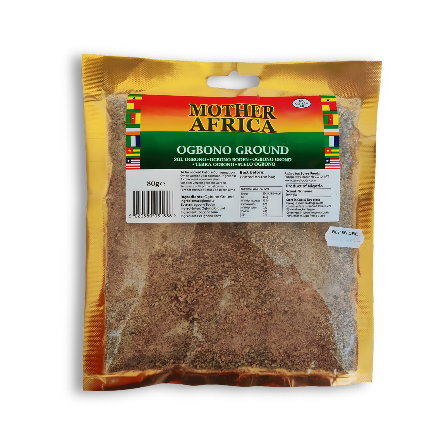 Mother Africa Ogbono Ground Dried Fish 80g