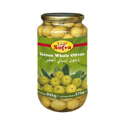 Sofra Green Olives 935g