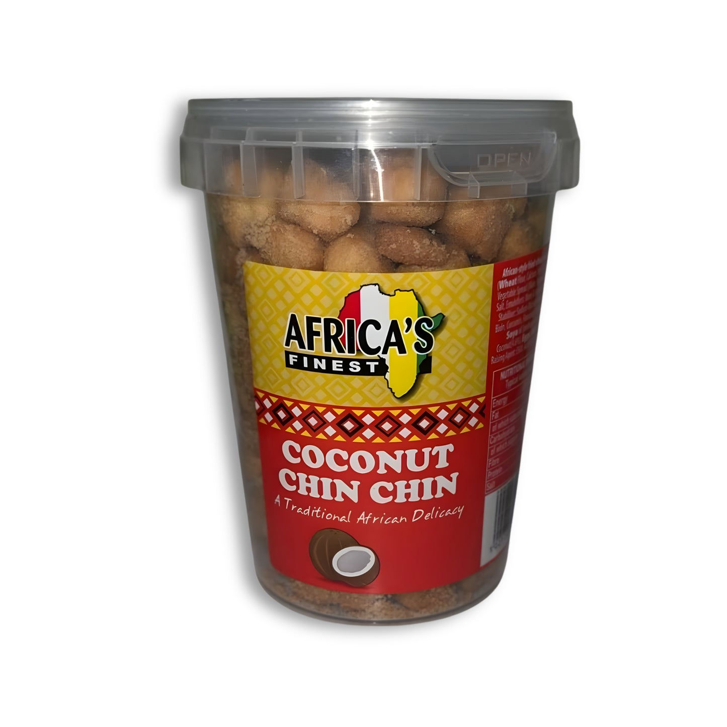 African's Finest Chin Chin Coconut 250g