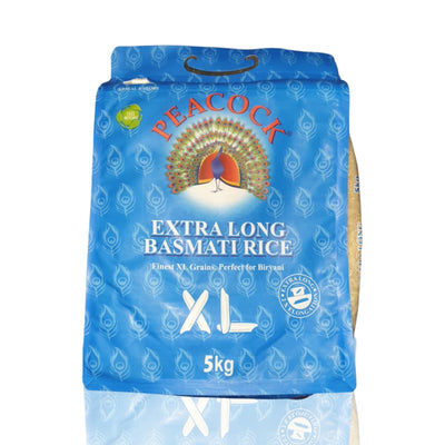 Peacock Extra Long Basmati Rice 5kg