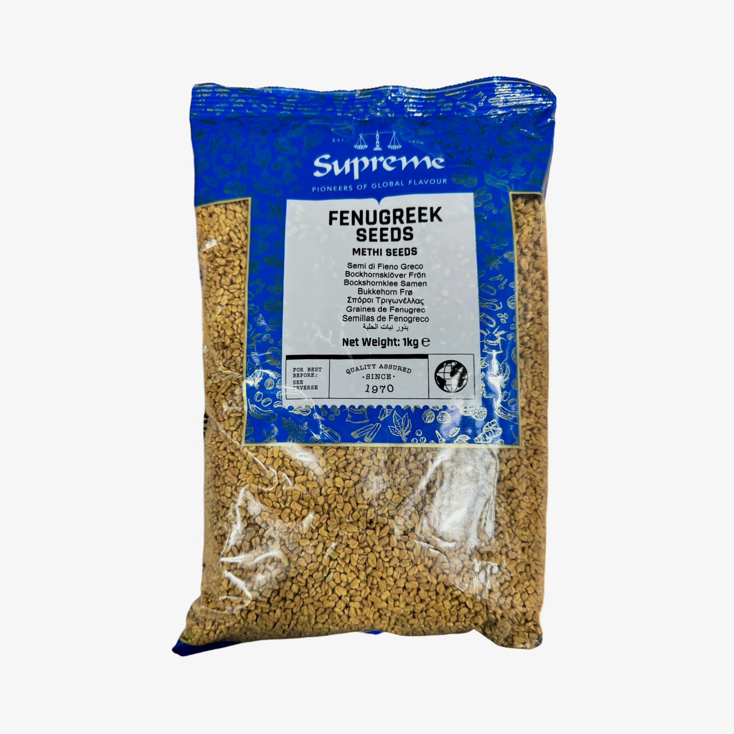 Supreme Mustard Seeds (Fenugreek Seeds) 1Kg