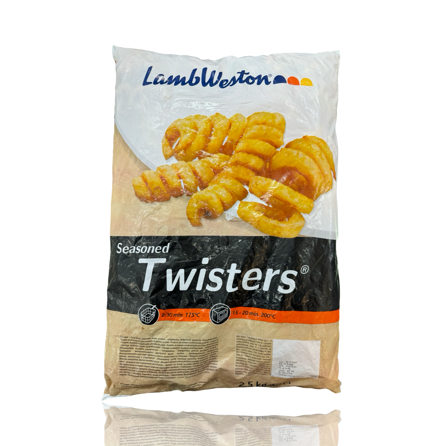 Lamb Weston Twisters 2.5kg