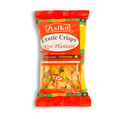 Asiko Exotic Chilli Plantain Chips 75g