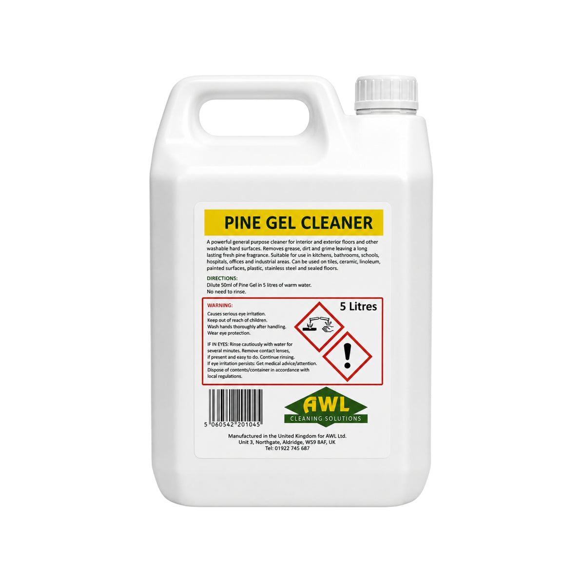 AWL Lemon Gel Cleaner 5ltr