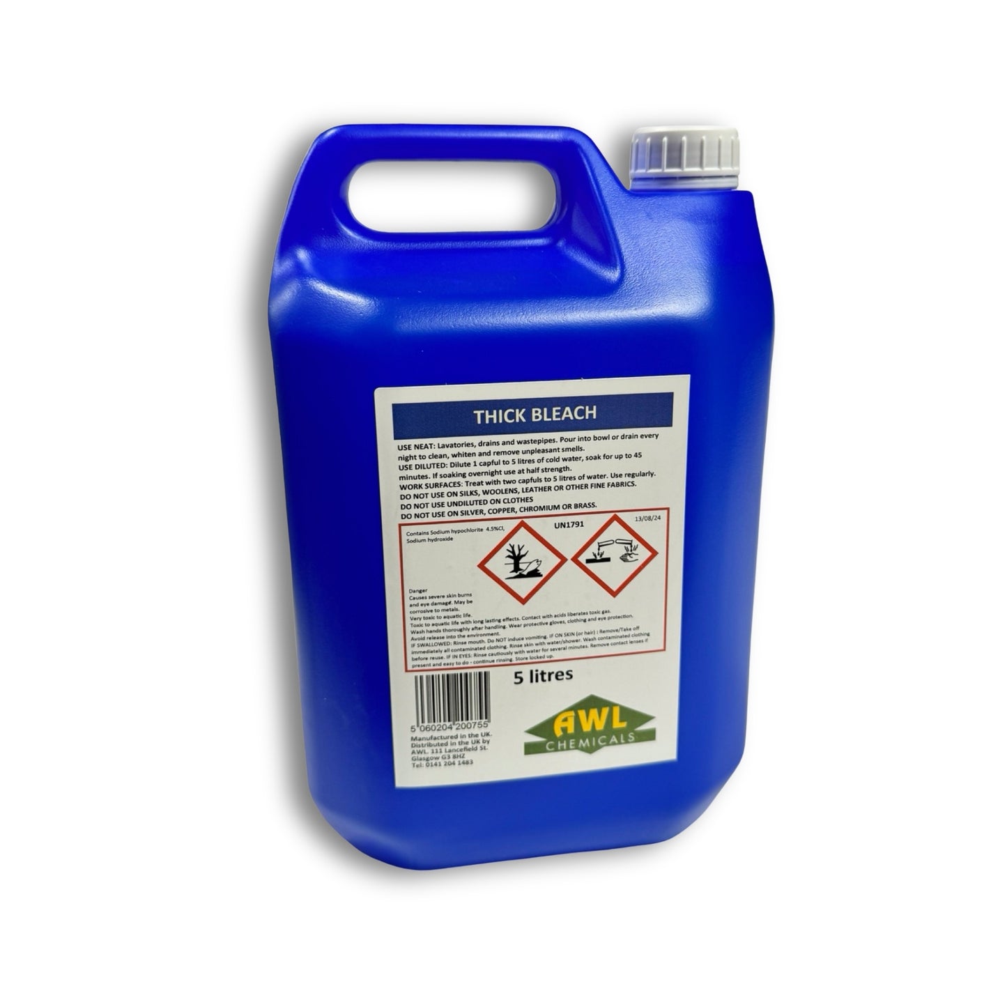 AWL Thick Bleach 5ltr