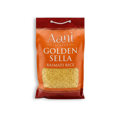 Aani Golden Sella Basmati Rice 5kg