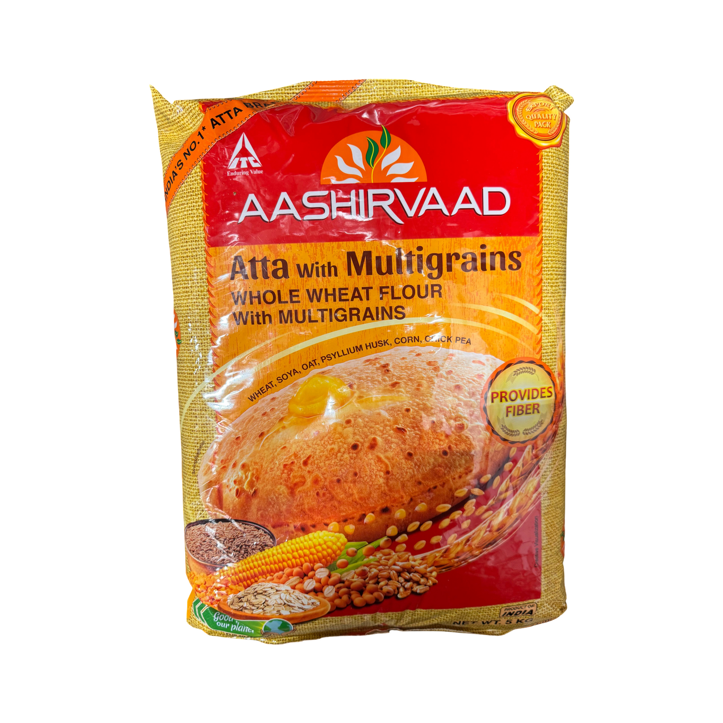 Aashirvaad Chapatti Atta Whole Weat 5kg