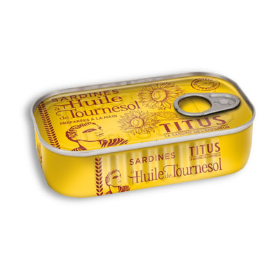 Titus Sardines In Sunflower 125g