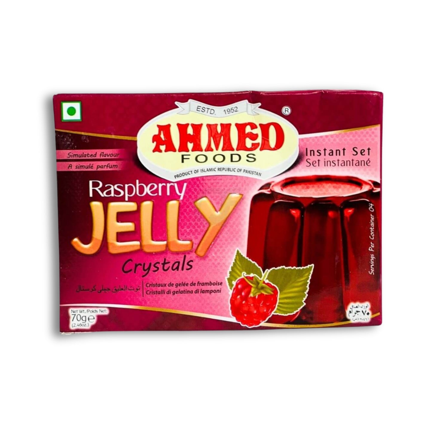 Ahmed Raspberry Jelly 70g
