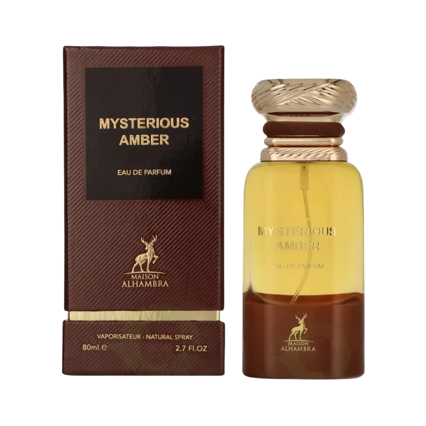 Al-Hambra Mysterious Amber Perfume 80ml