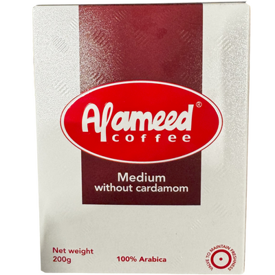 Alameed Coffee Medium with Cardamom 200g