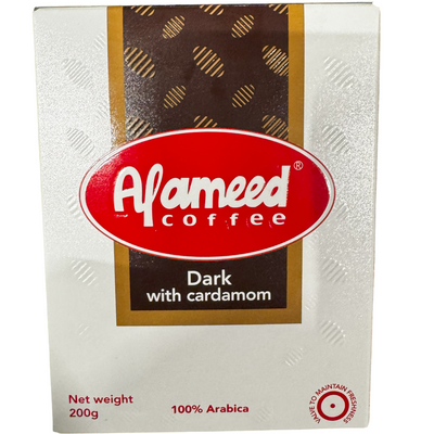 Alameed Dark Coffee with Cardamom 200g