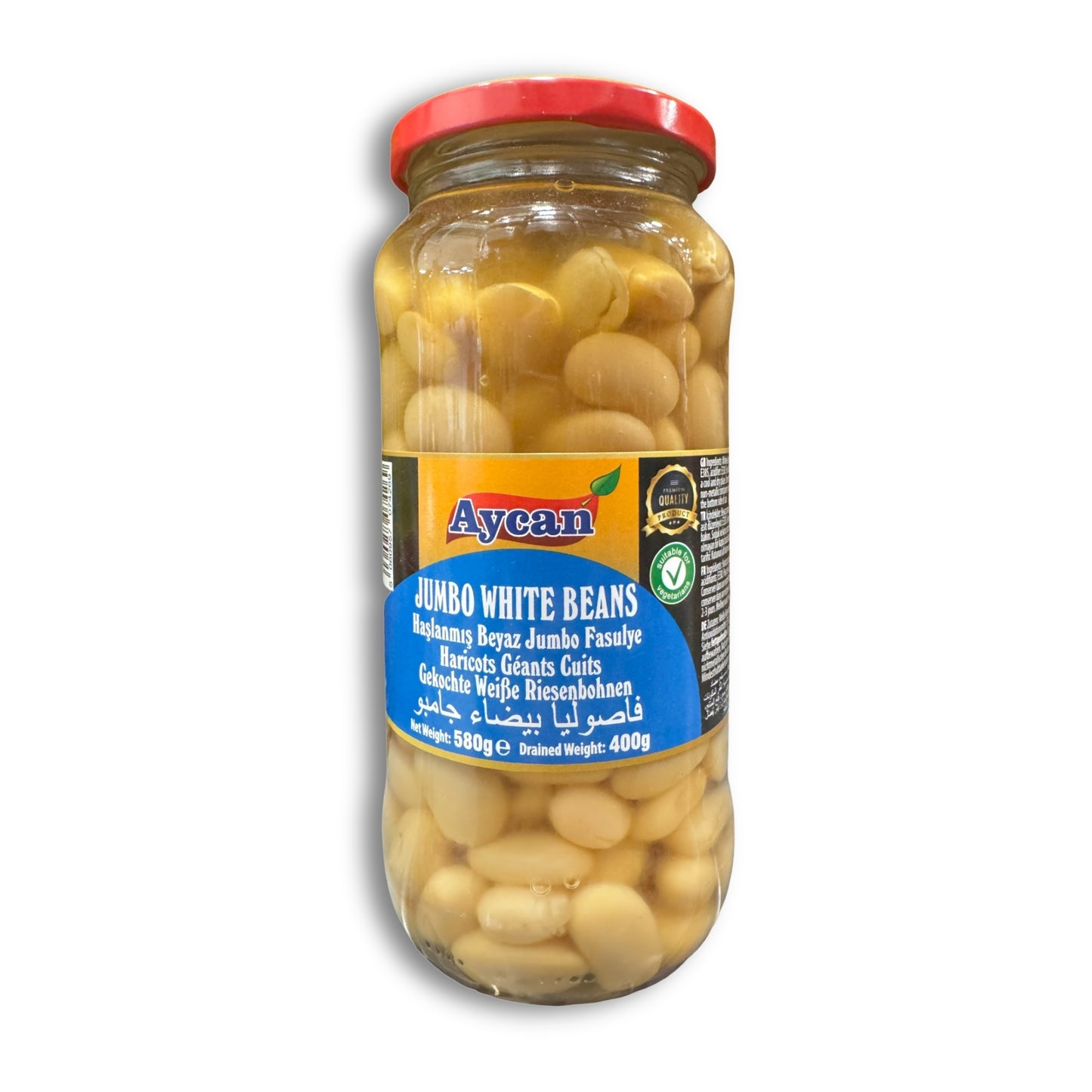 Aycan Jumbo White Beans 580g