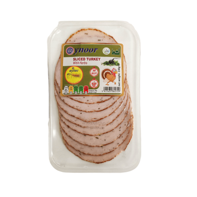 Aynoor Sliced Turkey Herb 130g