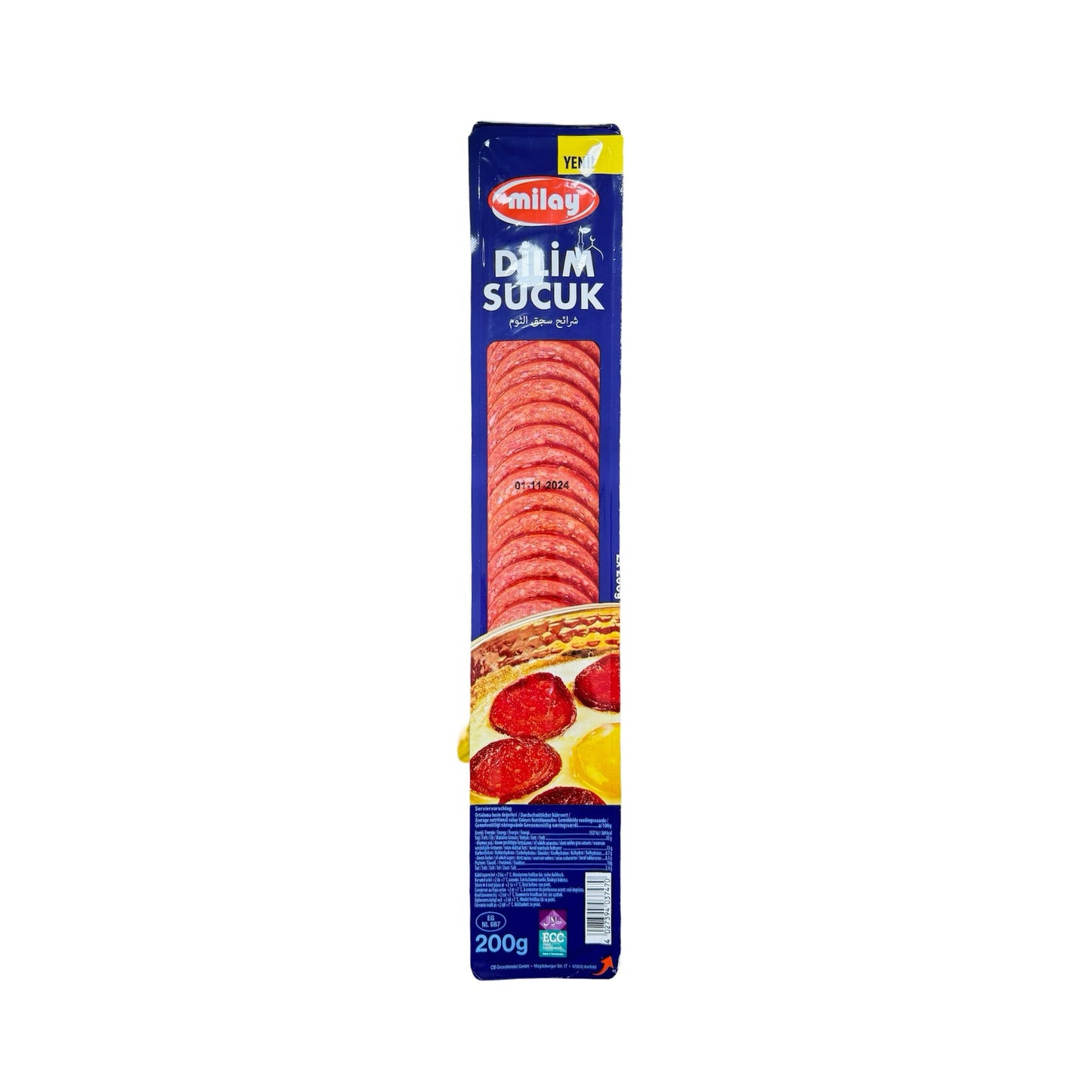 Milay Dilim Sucuk 200g