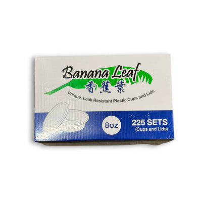 Banana Leaf 8oz Cotainers 225