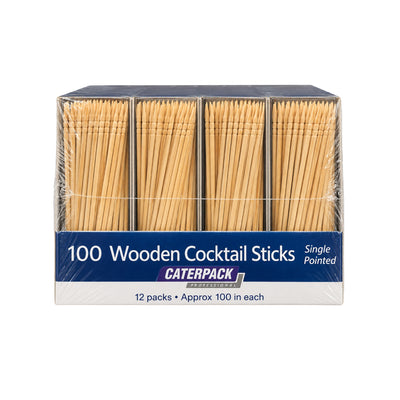 Bibi's Wooden Cocktail Sticks 100s