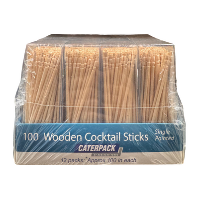 Bibi's Wooden Cocktail Sticks 100s