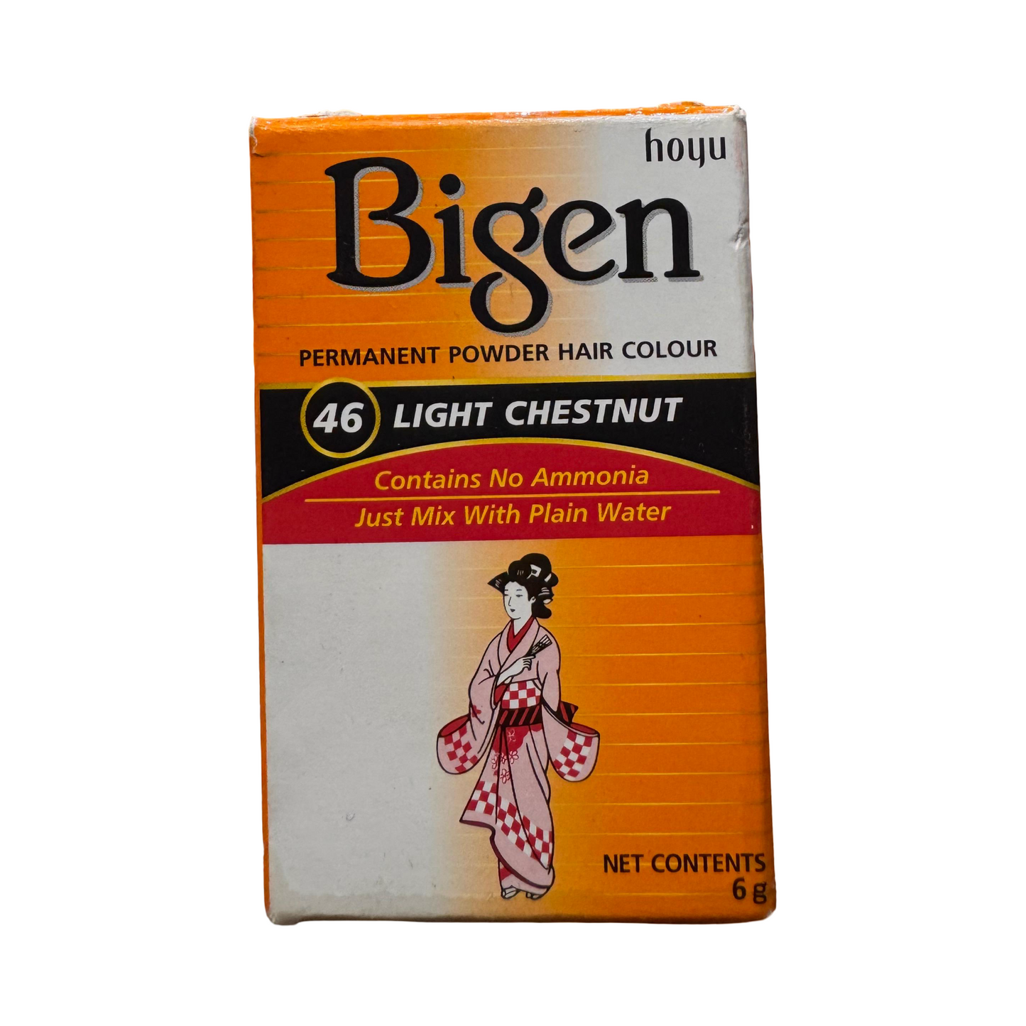 Bigen Hair Dye Light Chestnut 6g