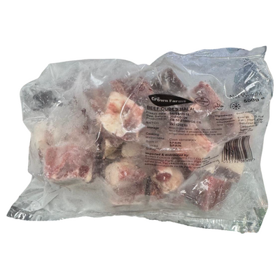 CF Boneless Beef Cubes 500g