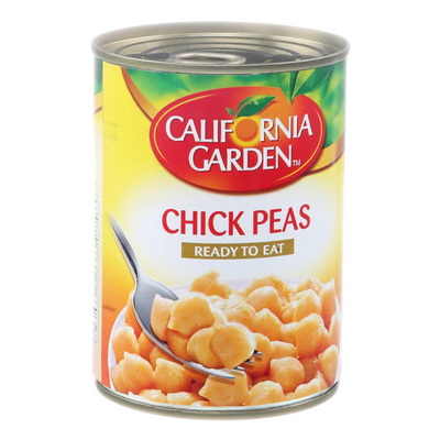 California Garden Medammes + Chick Peas 400g