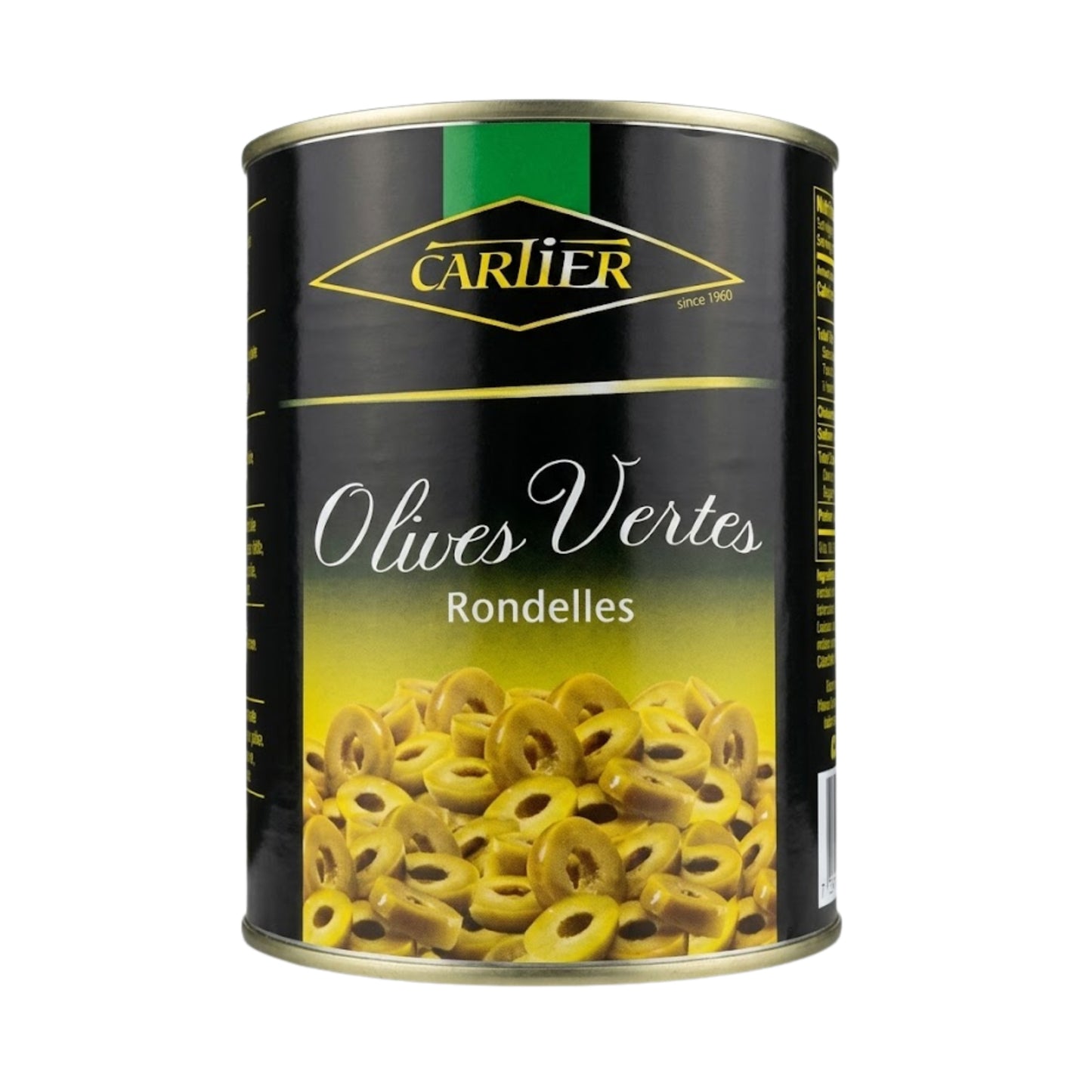 Cartier Sliced Green Olives 5kg