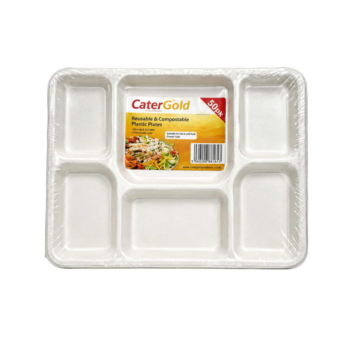 Catergold Compostable Trays 6cp 50s