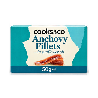 Cooks & Co Anchovy Fillets 50g
