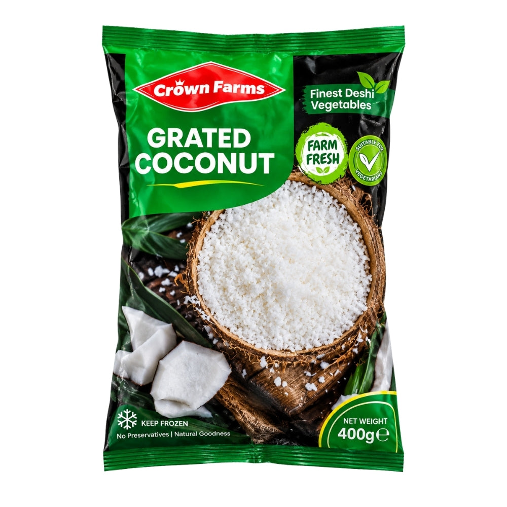 Crown Farin Grated Coconut 300g