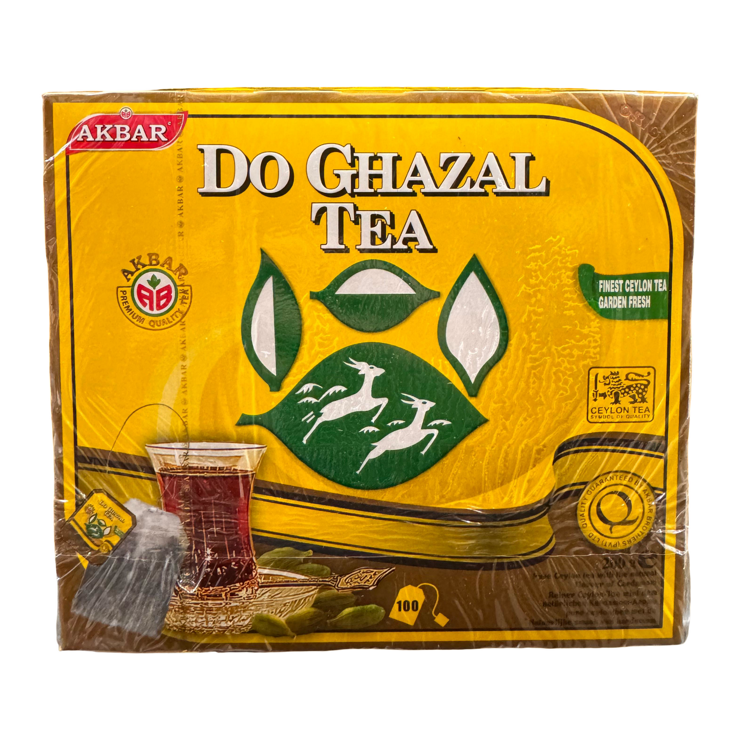 Do Ghazal Tea Bags Cardomom 100s