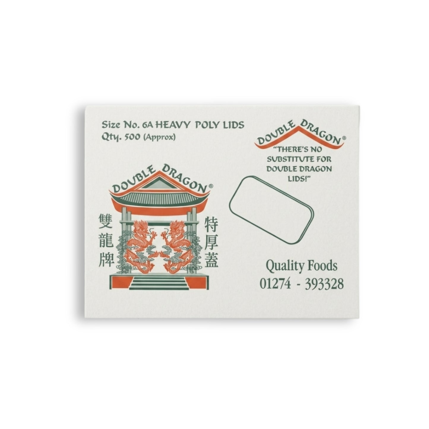 Double Dragon Heavy No6 Lids 500