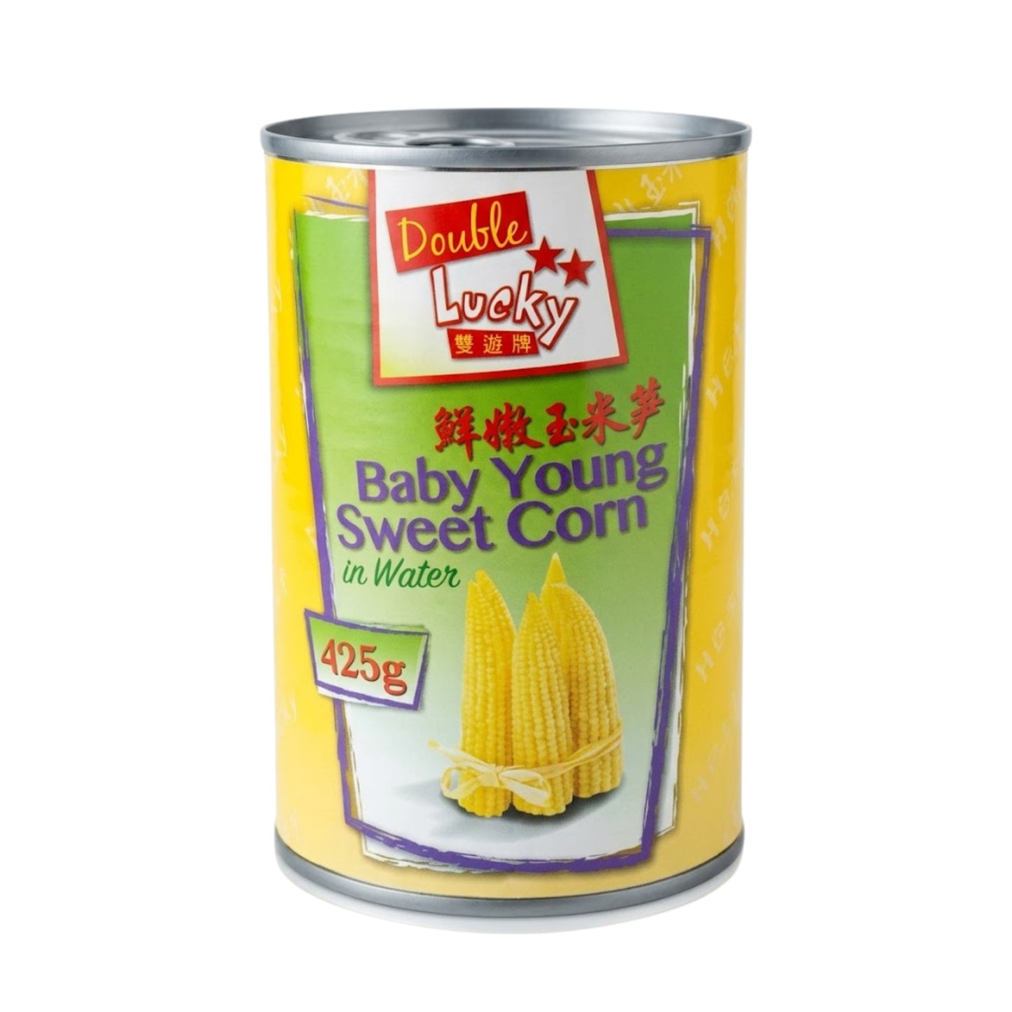 Double Lucky Baby Sweetcorn 425g