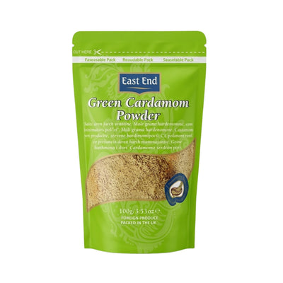 East End Ground Cardomom GRN Zip 100g