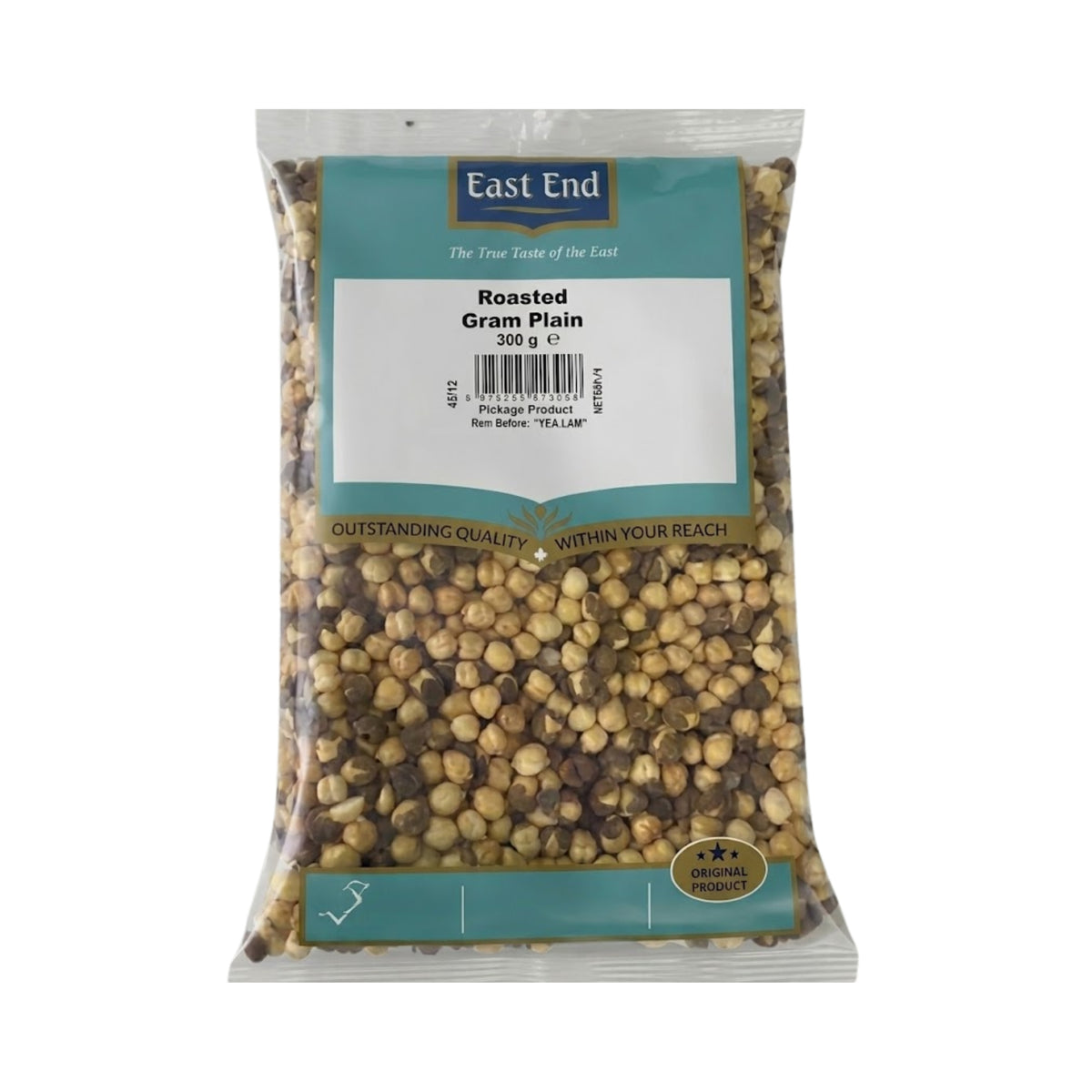 East End Roasted Gram Plain 300g