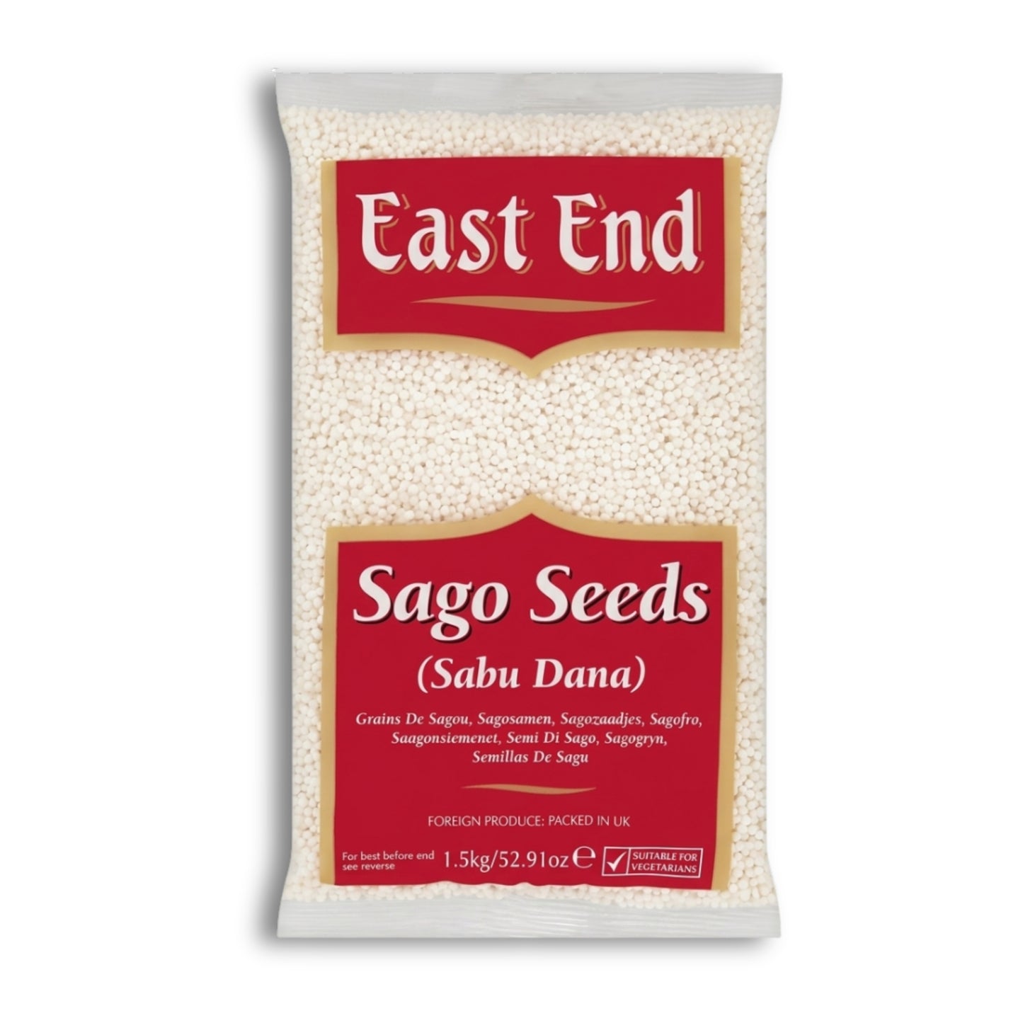 East End Sago Seeds Medium 1.5kg