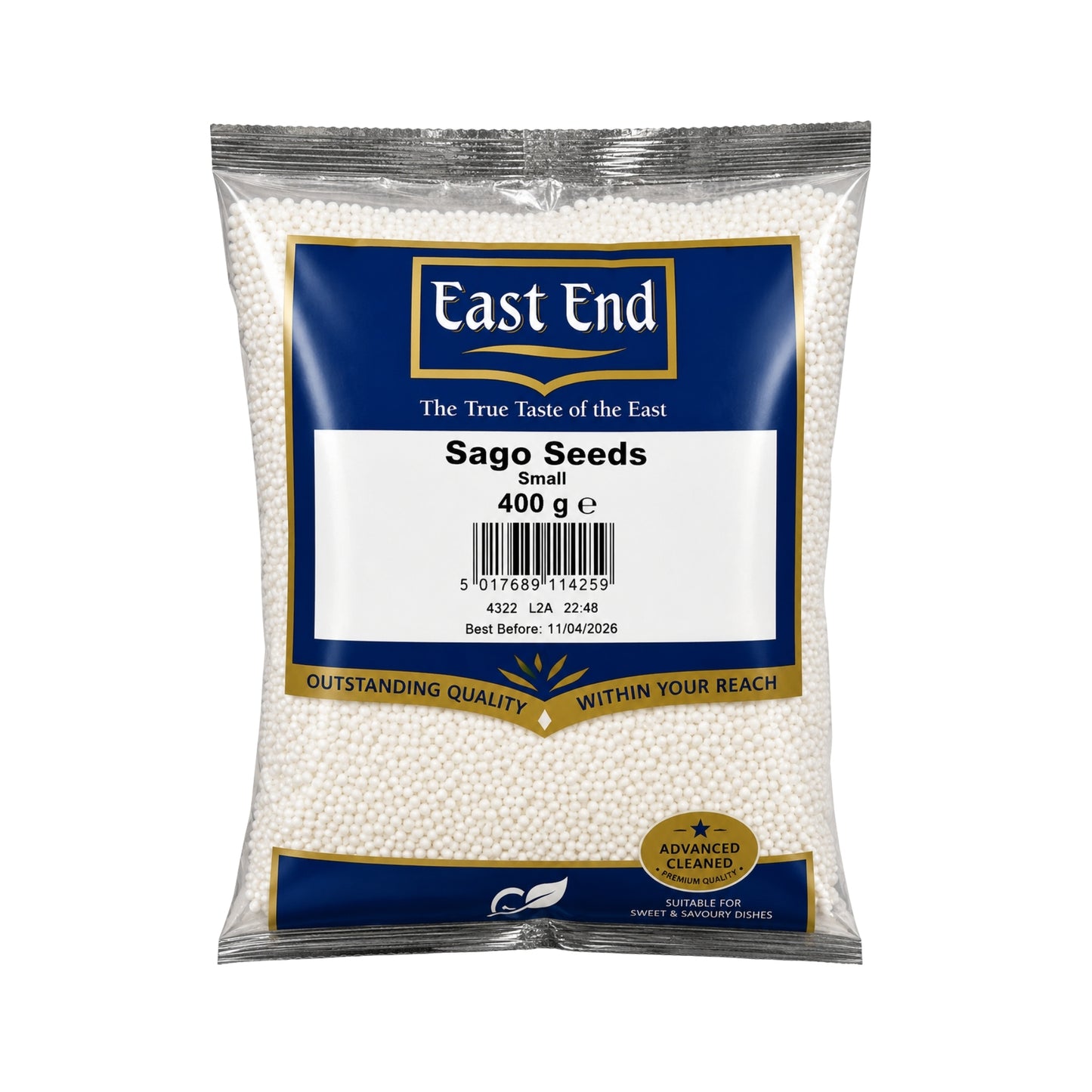 East End Sago Seeds Small 400g