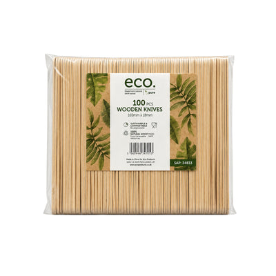 Eco Wooden Knives 100s