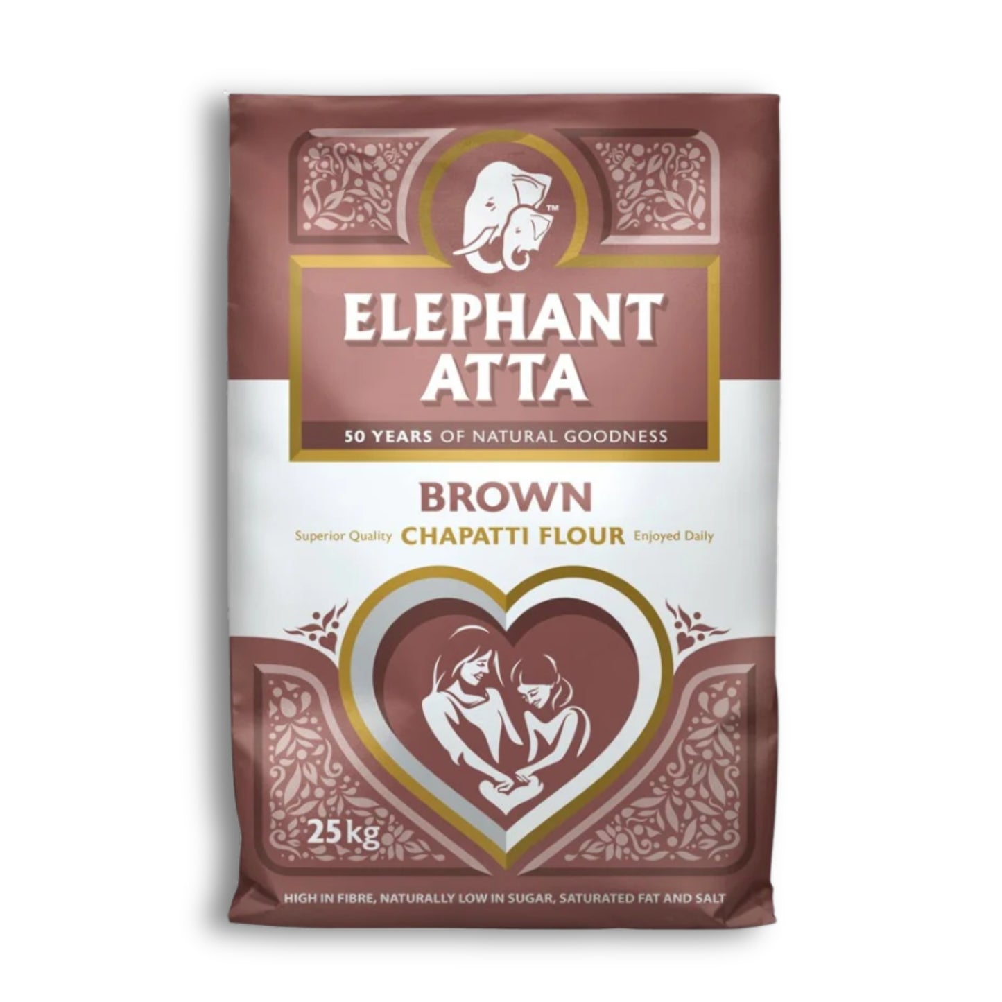 Elephant Atta Brown 25kg