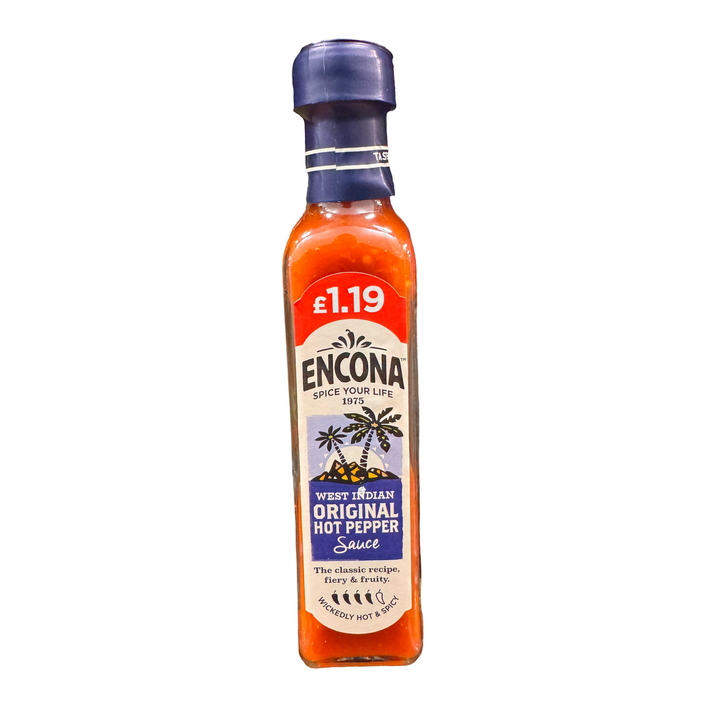 Encona Original Hot Pepper Sauce 142ml