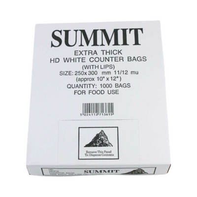 Summit White Counter Bags 1000s 10x12