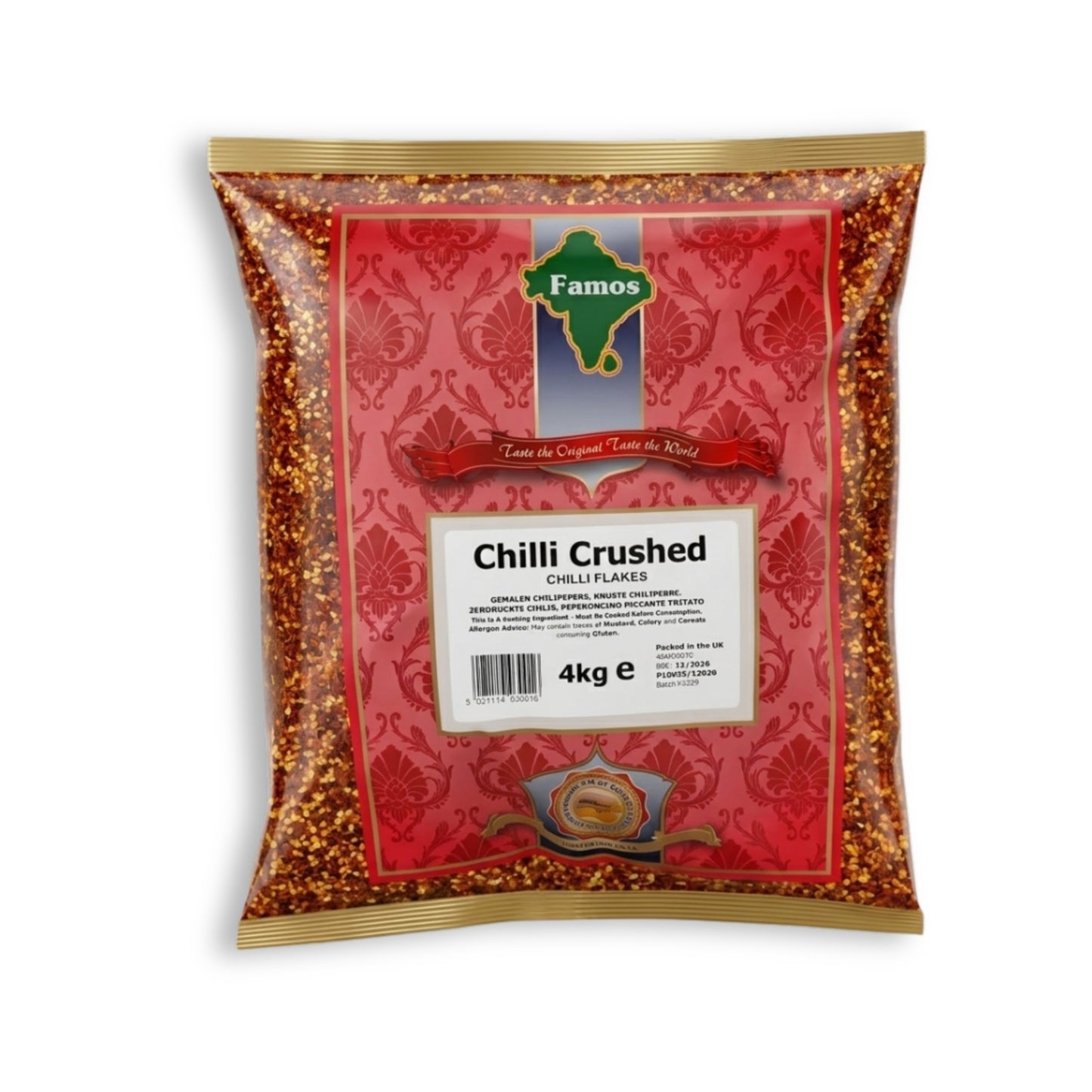 Famos Chilli Crushed 4kg