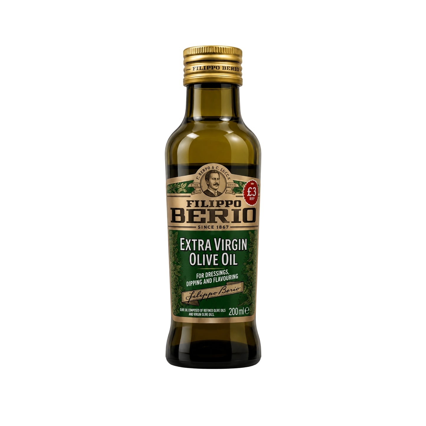 Filippo Berio Extra Virgin Olive Oil 200ml