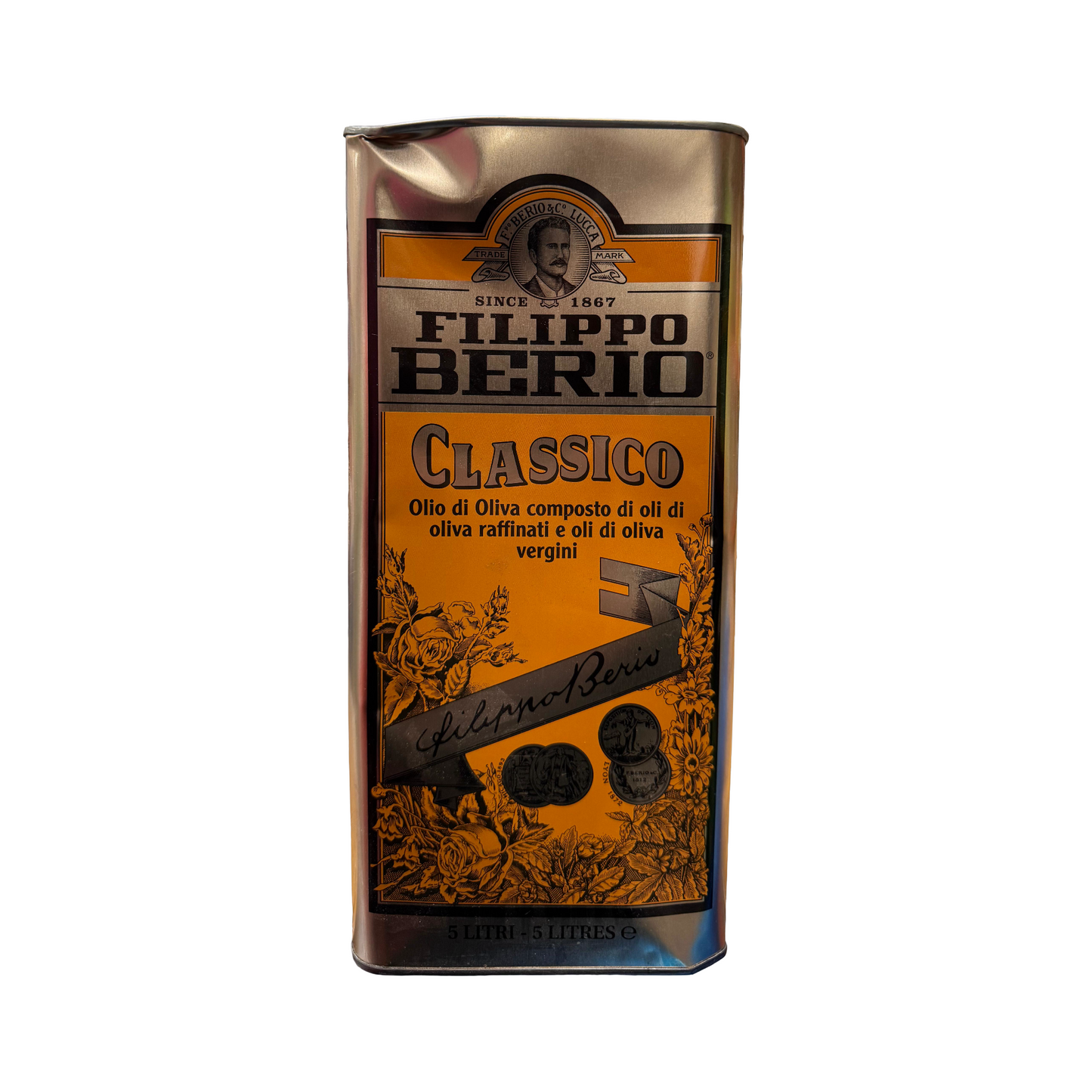 Filippo Berio Olive Oil Tin 5ltr